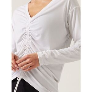 Athleta crossed over  Ruched Top Sz XXS